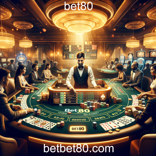 Experimente a Emoção do Cassino Ao Vivo na Bet80
